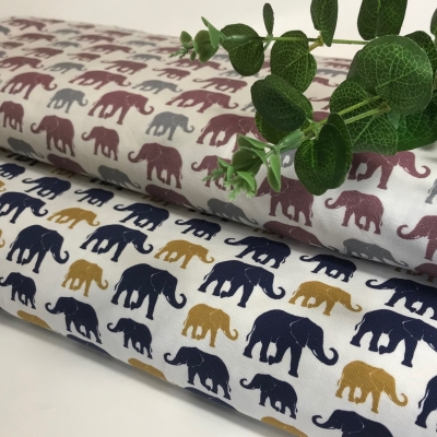 Jersey | THEO Elefanten | Blau Senf